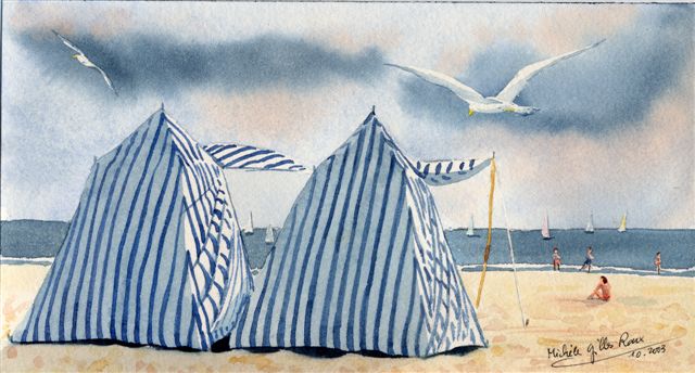 Carte plage